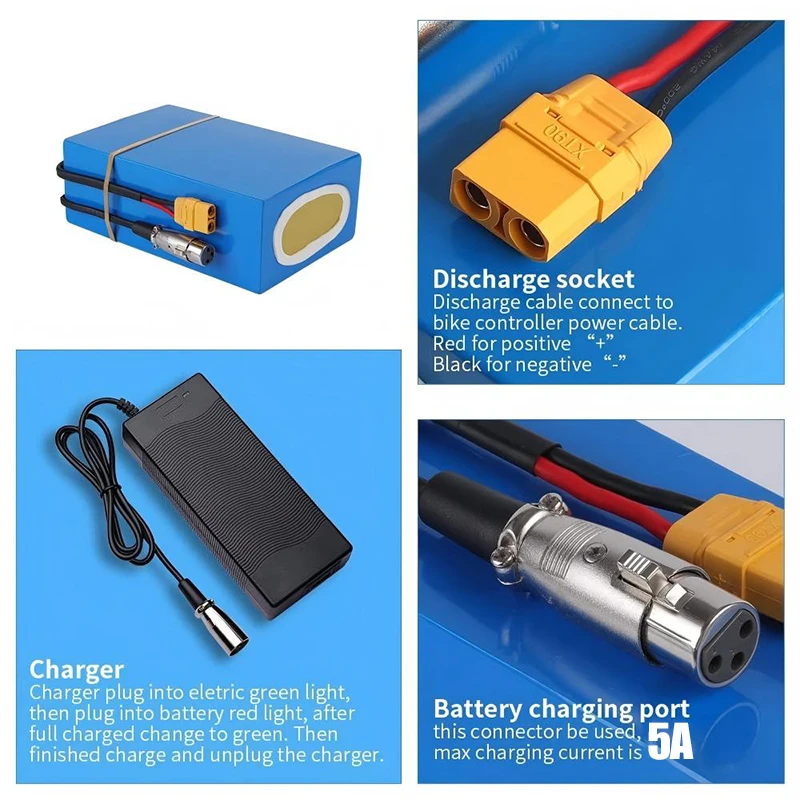 60V 72V 2000W e-bisiklet Elekt - 60V 30Ah 21700 Battery Pack incelemesi ve fiyatı