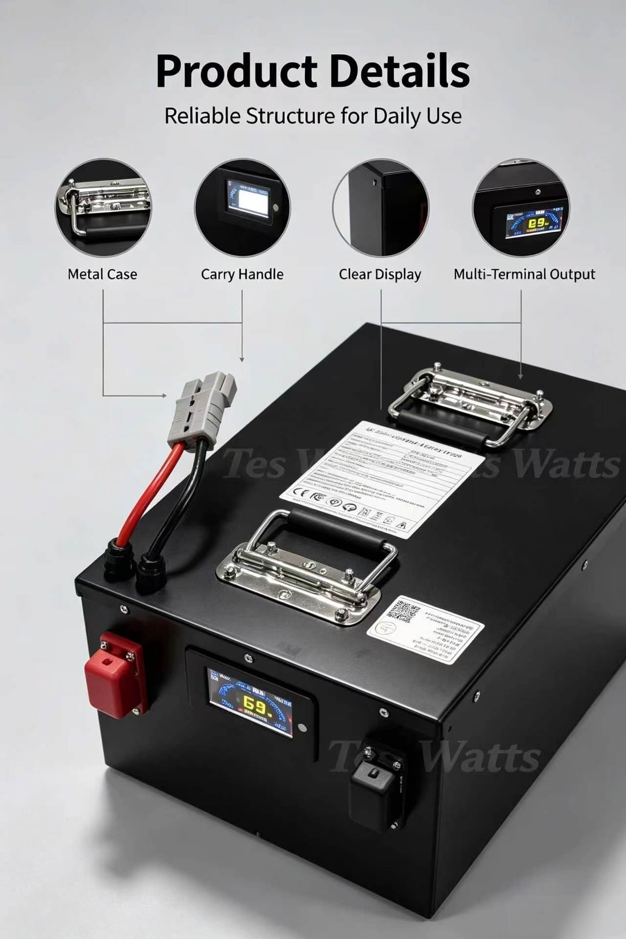 72v 30Ah 30A 40Ah 40A 50Ah 50A - 72V 30Ah Lifepo4 Battery Pack incelemesi ve fiyatı