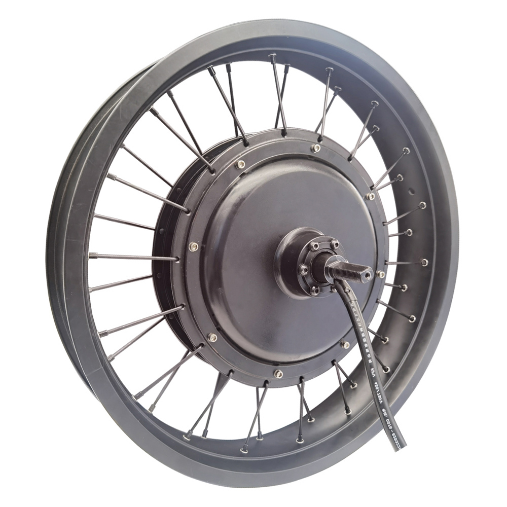 Yüksek Güçlü 20 İnç Fırçasız D - 60V 5000W Brushless Hub Motor incelemesi ve fiyatı