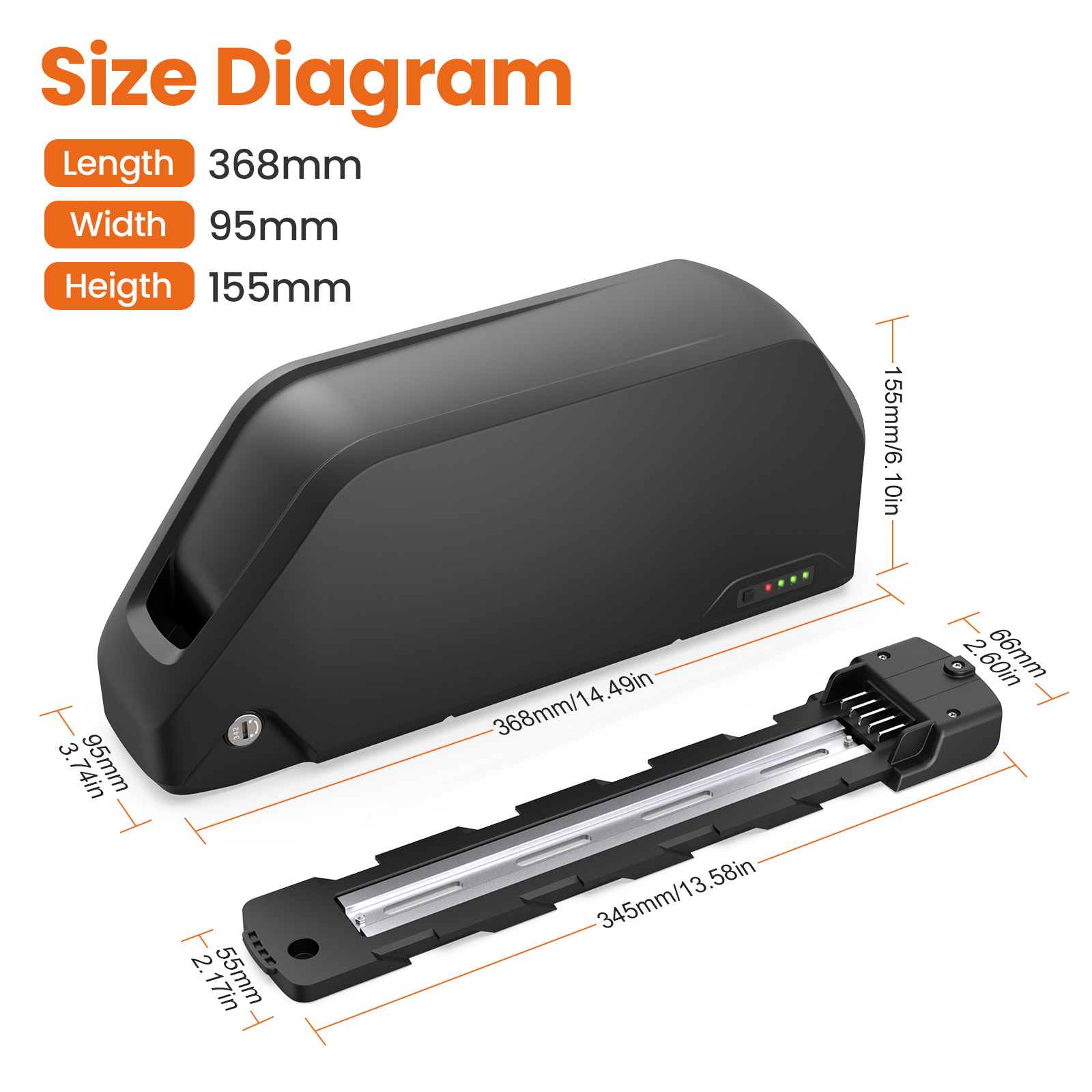 Polly Ebike Pil 48V 25AH 60V 2 - 60V 30Ah 21700 Battery Pack incelemesi ve fiyatı