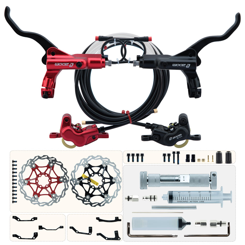ZOOM HB-876E 4 pistonlu Disk H - Zoom Hydraulic Brake 4 Piston E-Scooter incelemesi ve fiyatı