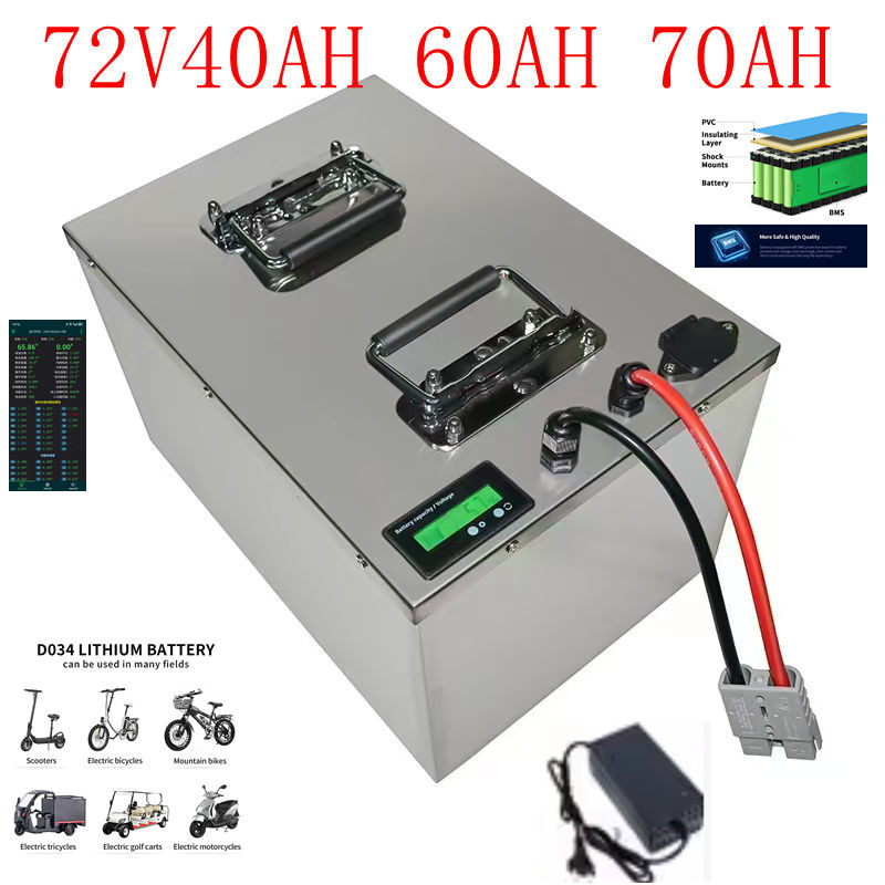 72V Lityum-İyon Pil, BMS'li 30 - 72V 30Ah Lifepo4 Battery Pack incelemesi ve fiyatı