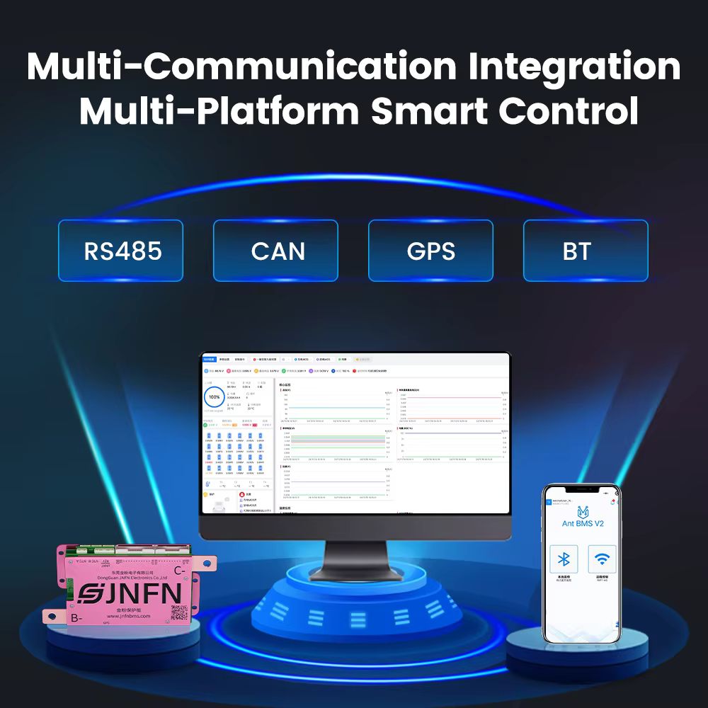 ANT BMS 1A Aktif Dengeleme Lit - Smart Bms 20S 72V 150A Bluetooth incelemesi ve fiyatı